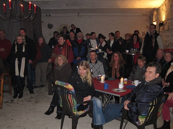 Gro�e Party im Bullenstall